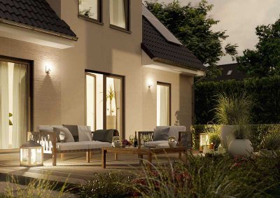 Ein Nest mit Herz – nach Ihren Wünschen und Bedürfnissen, massiv gebaut. Bauplatz real.