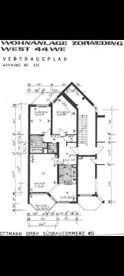 Helle 3-Zimmer-Wohnung mit EBK & Balkon in Zorneding