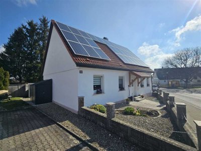 Wie eine Wohnung nur besser - kleines Haus ohne Garten und mit Garage