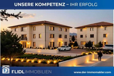 Bezugsfreie 3 Zimmer Eigentumswohnung in 9 Fam. Haus /  - EG mit Terrasse
