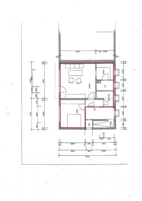 Wohnung in Waldbreitbach, 2-ZKB-Terr., beste Lage, ruhig, ortsnah, Stpl.