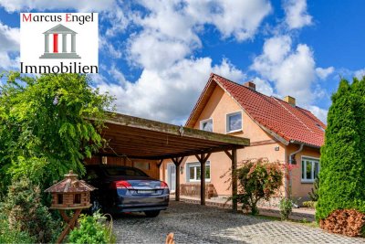 Doppelhaushälfte mit weitläufigem Grundstück und Garage in Eberswalde*Provisionsfrei für den Käufer*