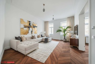SERVITENVIERTEL - HIGH END ERSTBEZUG - GENIALE STILWOHNUNG - 99 m WFL - 4 Zimmer - 2 BÄDER - RUHELAGE - RENOVIERTES STILJUWEL