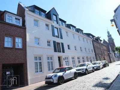 Erdgeschosswohnung mit Terrasse in der Altstadt von Leer