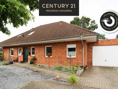 Großer Bungalow, auch als Zweifamilienhaus nutzbar, Gute Lage in Suddendorf