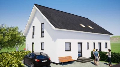 Doppelhaushälfte in Neuleiningen in der Pfalz mit Platz für die gesamte Familie.