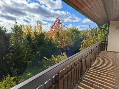 Sonnige 4-Zimmer-Wohnung Südterrasse u. -balkon & Gartennutzung – Naturparadies in Ehingen - Kirchen