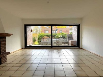 Naturnah am Brucker Holt, urban angebunden - exklusive Erdgeschoss-Wohnung mit Garten & Stellplatz