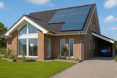 Massiv trifft modern: Danhaus mit Klinkeroptik, die nicht extra kostet!