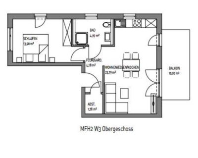 Neuwertige 2 Zimmer Wohnung in Forstern/Tading zu vermieten