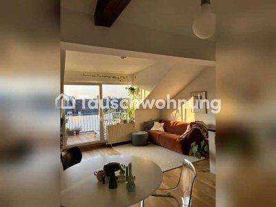 Tauschwohnung: 1,5- Zimmer DG-Wohnung in Sachsenhausen