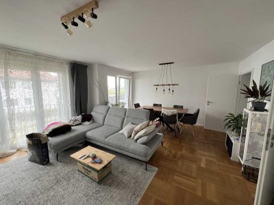 Geschmackvolle 3-Zimmer-Hochparterre-Wohnung mit Balkon in Backnang-Waldrems