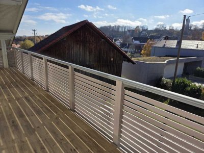 Großzügige 4-Zimmer-Wohnung (110 m²) mit großem Süd-Balkon in Irsee zu vermieten