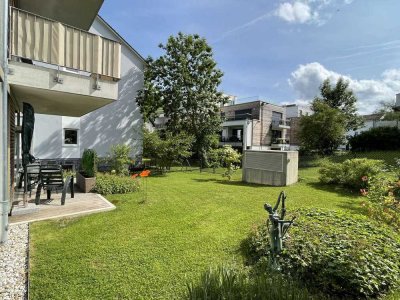 Moderne 3,5 Zimmer Gartenwohnung im Herzen von Starnberg