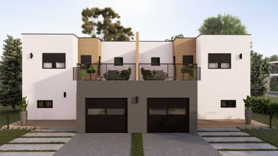 Ökologisch - jung- dynamisch -Doppelhaus inclusive Grundstück in gefragter Lage