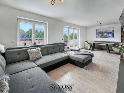 Panorama pur – stilvolle Penthouse-Rarität mit Rundumterrasse in Heitersheim