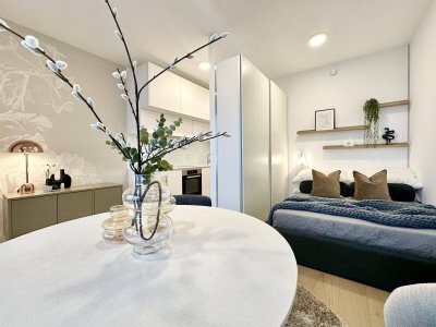 NEU! Möbliert DANUBEFLATS - Doorman, Gym, Pool, div. Lounges UND den schönsten Ausblick auf Stephansdom, Prater &amp; Neue Donau