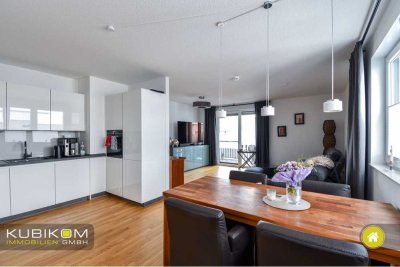 Wohnen im O-Quartier. 3-Zimmer-Staffelgeschosswohnung mit ca. 91 m² Wohnfläche.