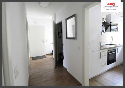 moderne 3-Zi- Erdgeschosswohnung mit Einbauküche und Balkon