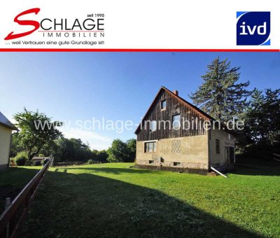 ***HEYNITZ BEI NOSSEN***
2 große Grundstücke und 2 Einfamilienhäuser mit viel Potenzial!