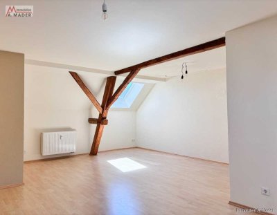 Attraktive Wohnung mit einem Schlafzimmer, sowie Büro