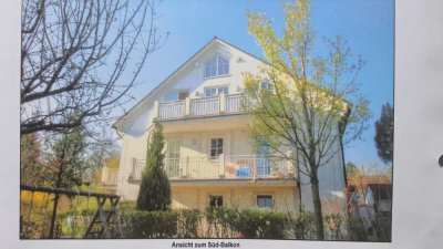 Wohnung 1.OG, teilmöbliert, mit zwei Balkonen - von privat - befristet auf max. 2 Jahre