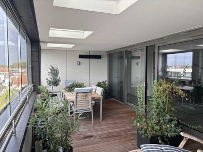 Luxuriöse Penthouse-Wohnung über den Dächern von Coesfeld im Westfalia Wohnpark