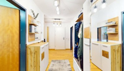 Effiziente 2,5-Zimmer-Mietwohnung mit Balkon &amp; Tiefgaragenstellplatz in Toplage Villach-Völkendorf