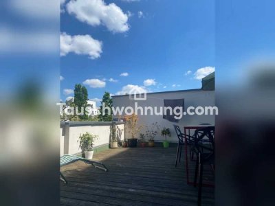 Tauschwohnung: 2- Etagenwohnung, riesige Terrasse