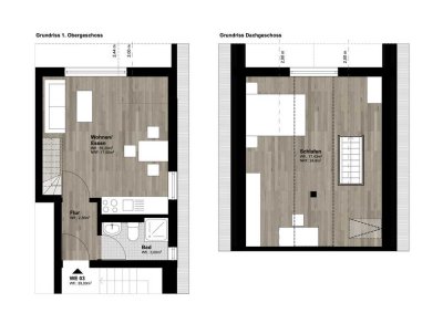 2-Zimmer-Maisonette-Wohnung in Hildesheim Himmelsthür