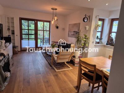 Tauschwohnung: Biete 4-Zimmer Wohnung mit Garten gegen etwas kleineres