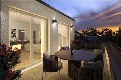 Neuwertige und moderne 4 Zimmer-Penthouse Wohnung mit sonniger Dachterrasse in Liederbach am Taunus