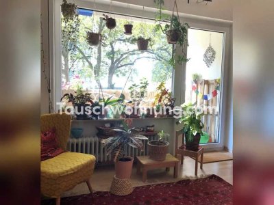 Tauschwohnung: 1,5 Zimmer Wohnung gegen 3 Zimmer