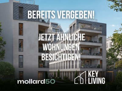 ++NEU++ Exklusiver Neubau: Geräumige 3-Zimmer-Wohnung mit Terrasse &amp; großem Garten - Mollardgasse 50