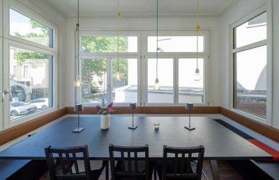 Wohnen & Arbeiten: Altbauetage mit Garten und Flair / RESERVIERT