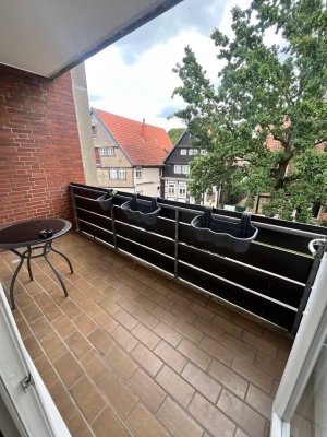 Burgdorf-Innenstadt: sehr zentrale 3-Zimmer-Wohnung mit Loggia