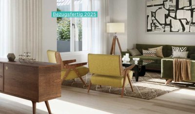 Bezugsfertig 2025 - 3-Zi-Wohnung in VINZENT: Ruheort mitten im urbanen Geschehen