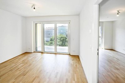 Ideale Neubauwohnung mit 2 Zimmern | Gekühlt | Mit Freifläche | Nähe U3