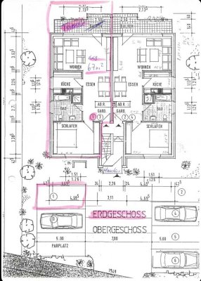 Schöne 2-Zimmer-Wohnung mit Garten im Zentrum von Gütersloh