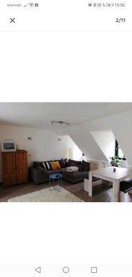 Möblierte 2,5-Zimmer Dachgeschosswohnung in Weimar Westvorstadt