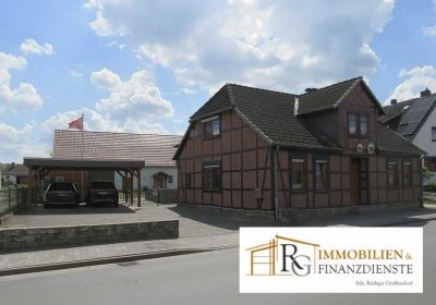 Keine Käuferprovision! Charmantes Anwesen mit 2 Wohneinheiten & viel Platz f. Familie & Freizeit