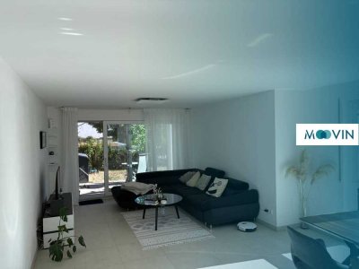 NEUBAUTRAUM FÜR FAMILIEN: Helle 4-Zimmer-Erdgeschosswohnung mit Terrasse, Garten und EBK