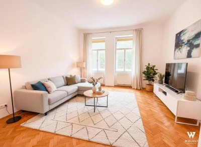 Altbauflair trifft optimale Raumaufteilung – 3,5-Zimmer-Wohnung in gepflegtem Stilhaus im Nibelungenviertel