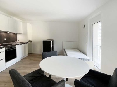 *teilmöbliert* Stilsichere Wohnung mit Einbauküche! *Erstbezug*