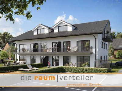Attraktive 4-Zimmer-Wohnung im Erdgeschoss mit großem Garten und sonniger Südost-Lage