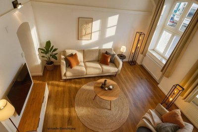 Wohnen wie ein Kunstwerk – Altbau im EG mit Ateliercharme | nähe Radetzkyplatz