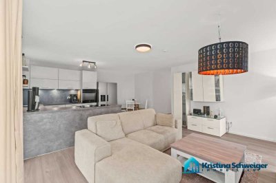 Schöne 3 Zimmer-Neubau-Wohnung mit Terrasse, Garten & Einbauküche in Hemhofen