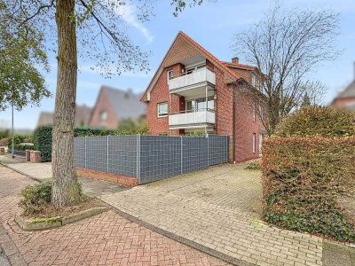 Reserviert! Gepflegte 3-Zimmer-Eigentumswohnung mit Balkon in Rheine-Wietesch links der Ems