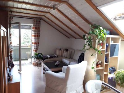 3-Zimmer-Wohnung DG Giengen Südstadt 53m2 Balkon