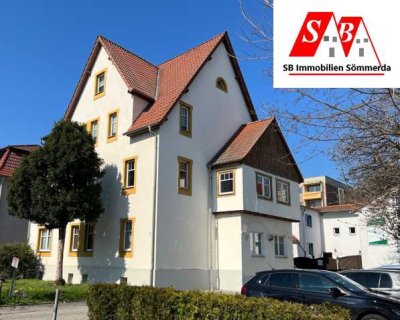 Sehr schöne 4-Raum-Wohnung im Erdgeschoss im Stadtzentrum von Sömmerda zu vermieten !